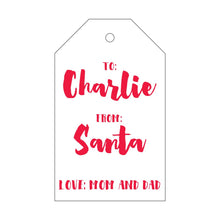 Load image into Gallery viewer, Gift Tag - Christmas T33
