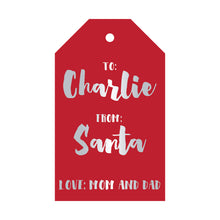 Load image into Gallery viewer, Gift Tag - Christmas T33
