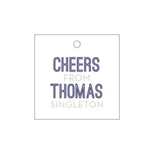 Load image into Gallery viewer, Gift Tag - Cheers T385

