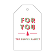 Load image into Gallery viewer, Gift Tag - Christmas T418
