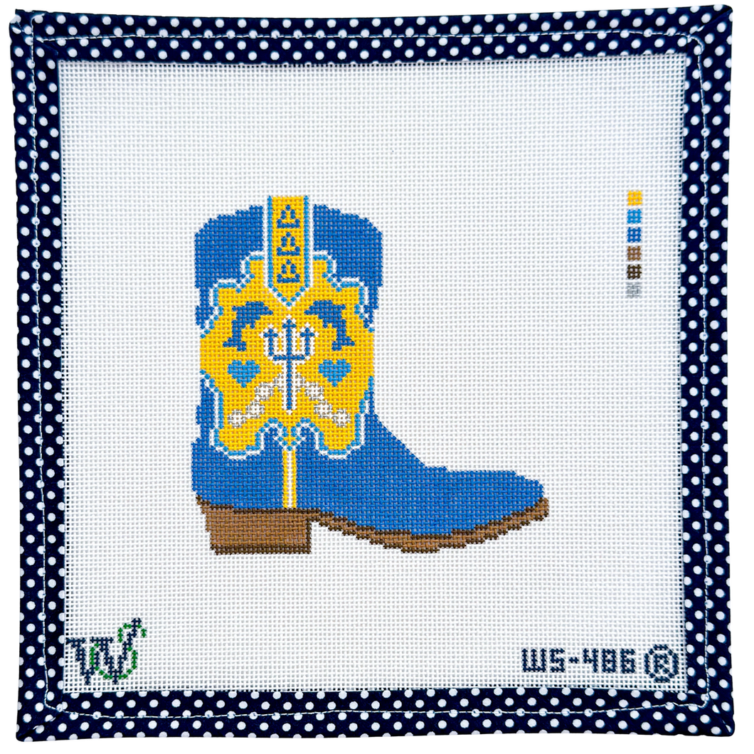 Delta Delta Delta Cowboy Boot