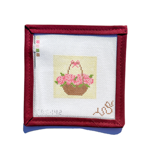 Mini Pink Hydrangea Basket