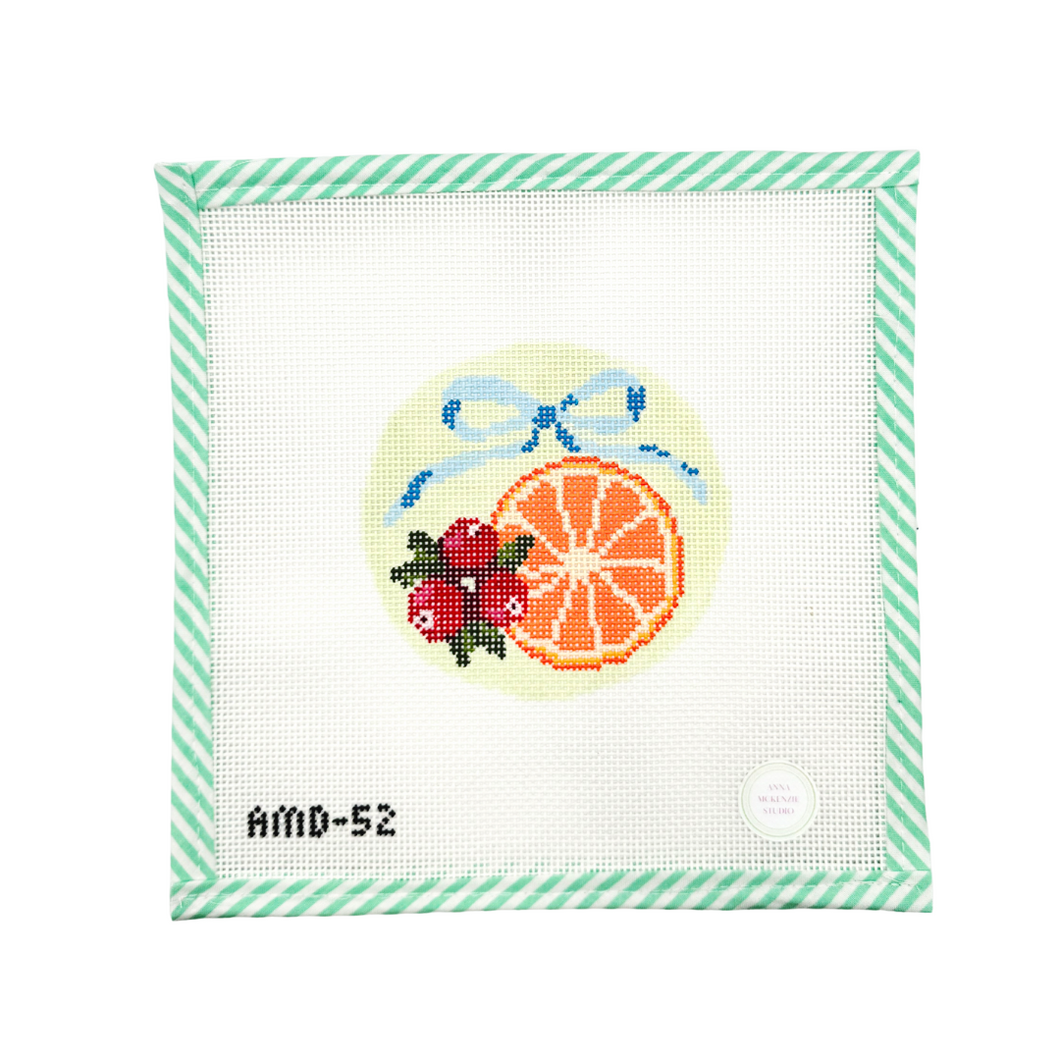 Orange & Cranberry Bow