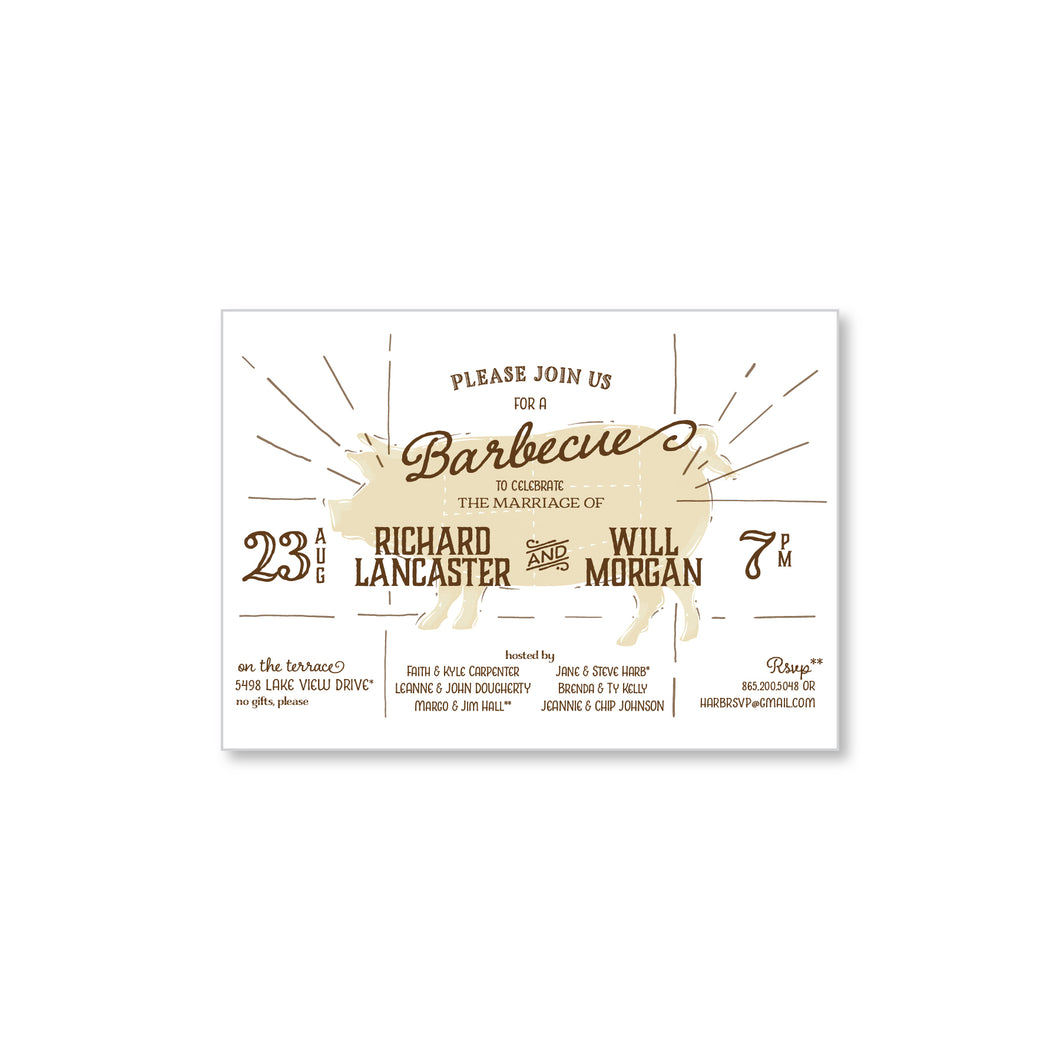 Barbeque Invitations