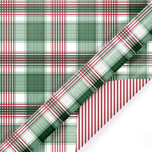 Load image into Gallery viewer, Reversible Green Plaid
