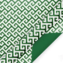 Load image into Gallery viewer, Reversible Green Greek Key
