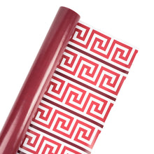 Load image into Gallery viewer, Reversible Red Greek Key
