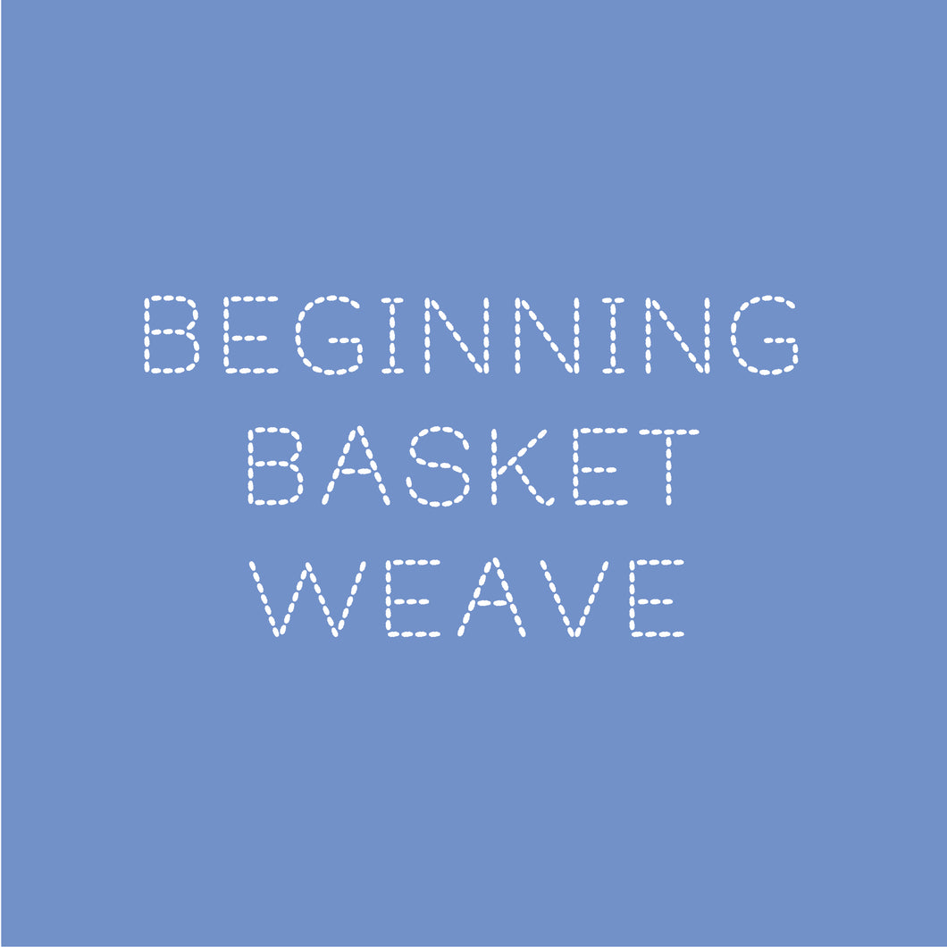Beginning Basketweave