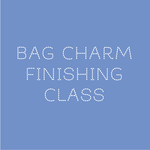 Needlepoint Finishing: Bag Charm Class