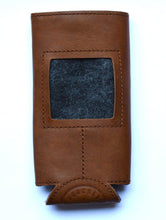 Load image into Gallery viewer, Leather  Self-Finishing Slim Can Cooler
