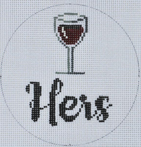 Her Wine Ornament