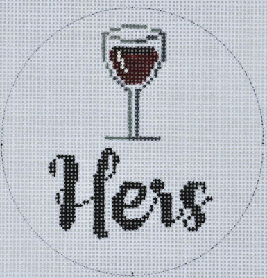 Her Wine Ornament