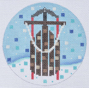 Sled Ornament