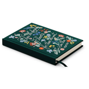Always Flowers Embroidered Journal