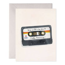 Load image into Gallery viewer, Anniversary Mix Tape Card
