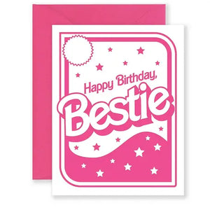 Bestie Birthday Card