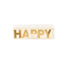 Load image into Gallery viewer, Gold Birthday Banner
