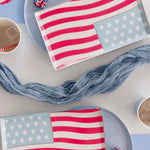 Load image into Gallery viewer, American Flag Plates
