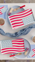 Load image into Gallery viewer, American Flag Plates
