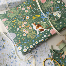 Load image into Gallery viewer, Garden Cats Gift Wrap Sheet
