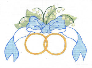 Lily of the Valley Wedding Rings