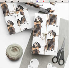 Load image into Gallery viewer, Coonhound Gift Wrap Sheets
