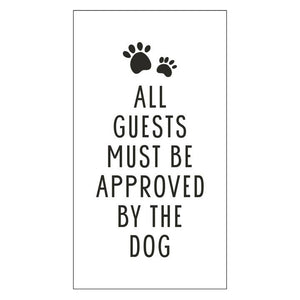 Approved by the Dog Guest Towels