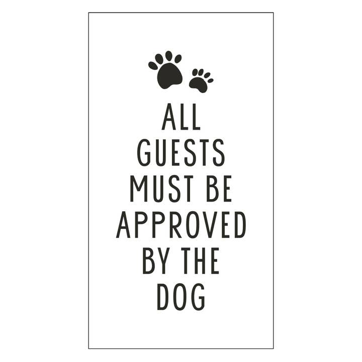 Approved by the Dog Guest Towels