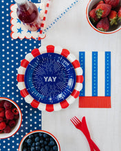Load image into Gallery viewer, Stripes with Fringe Guest Towels
