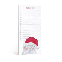 Load image into Gallery viewer, Sleigh It Santa Notepad
