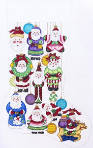 Ornaments - Santas