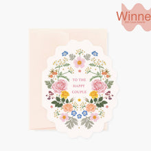 Load image into Gallery viewer, Happy Couple Oval Card
