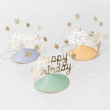 Load image into Gallery viewer, Birthday &amp; Stars Party Hats
