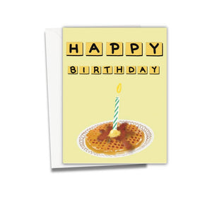 Birthday Waffle Card