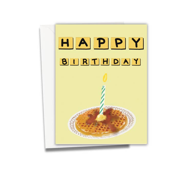 Birthday Waffle Card