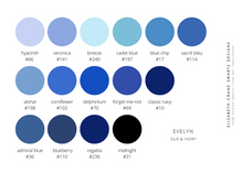 Load image into Gallery viewer, Evelyn Blue Square
