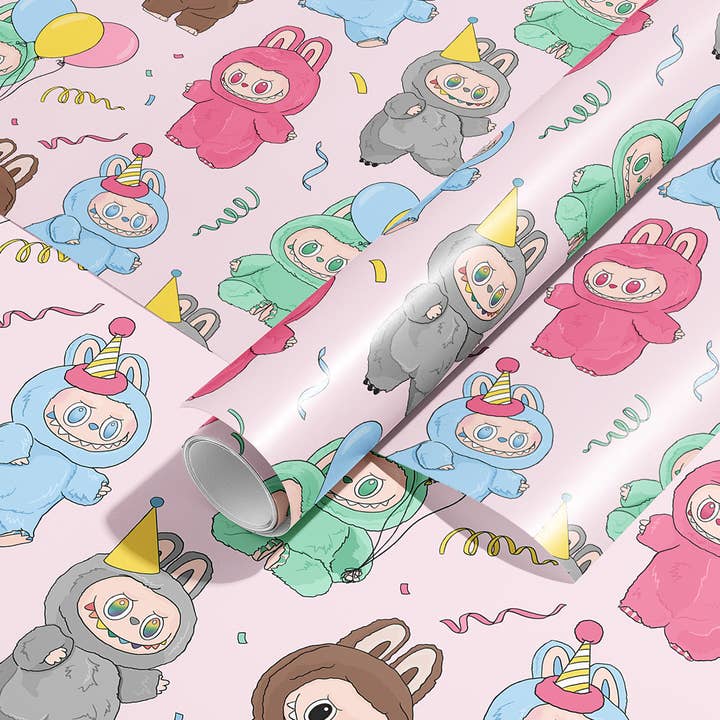 Big Into Party Energy Gift Wrap