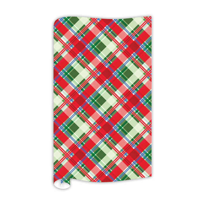 Christmas Plaid Gift Wrap