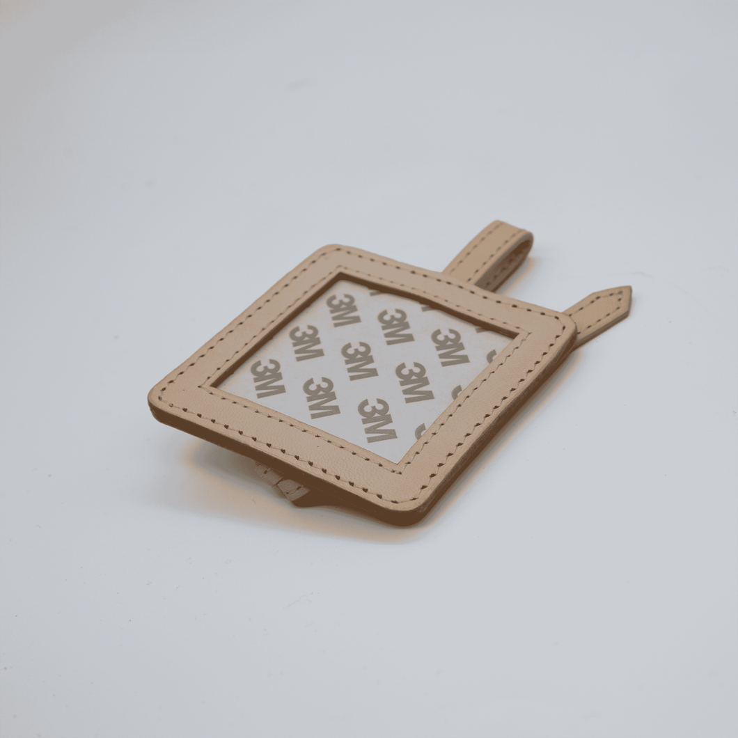 Self-Finishing Bag Charm Tag