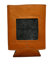 Load image into Gallery viewer, Leather  Self-Finishing Regular Can Cooler
