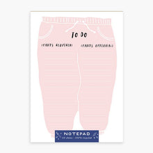 Load image into Gallery viewer, Pants Notepad
