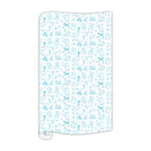 Load image into Gallery viewer, Baby Toile Gift Wrap
