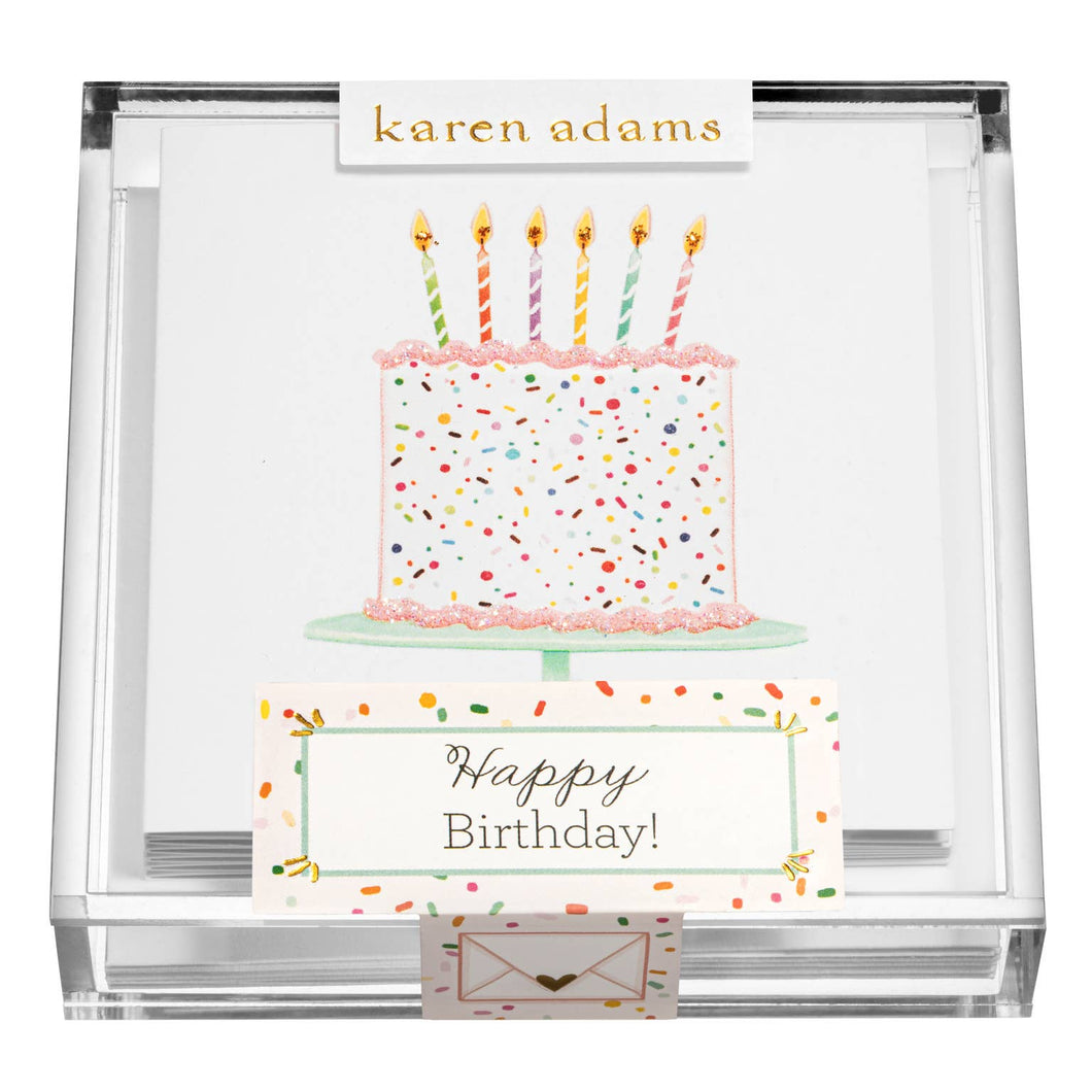 Birthday Cake Gift Enclosures