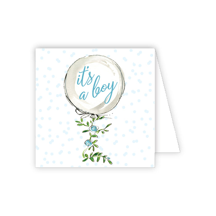 Balloon Baby Enclosure Card