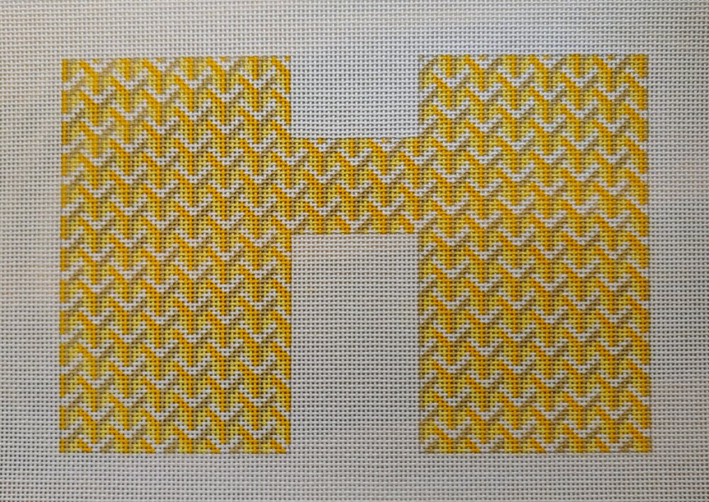 Y Pattern Clutch Purse Canvas