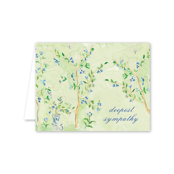 Chinoiserie Sympathy Card