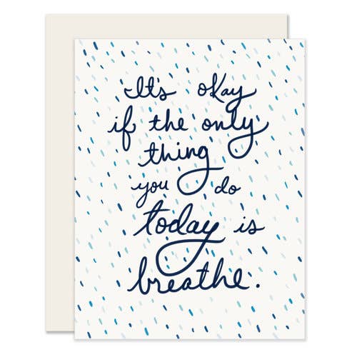 It's OK Breathe Card