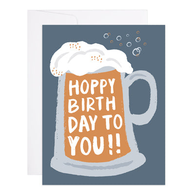 Hoppy Birthday Card