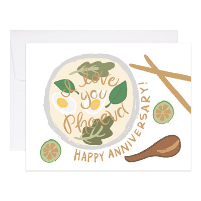 Pho Eva Anniversary Card