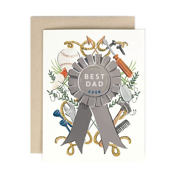 Best Dad Award Card